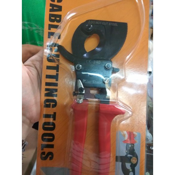 

Pemotong Kabel 240 mm atau Cable Cutter atau cable Cutting