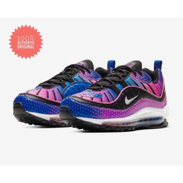 Nike Air Max 98 SE Hyper Blue/Magic Flamingo/Vivid Purple/White