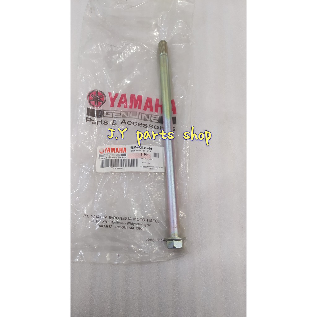 SHAFT PIVOT AS TENGAH SWING ARM FORK SASIS VEGA R NEW ZR RR JUPTER Z Z1 105 110 BURHAN 115 ROBOT - WR 155 ORIGINAL YGP 5LM-F2141-00