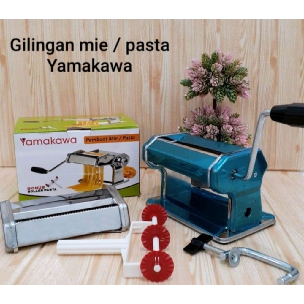 [COD] GILINGAN MIE PASTA ALAT PEMBUAT MIE - PASTA MAKER STAINLESS STEEL