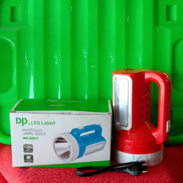 Senter Led Lampu Sorot + Emergency Lamp Mc-8807 Dp Led Light
