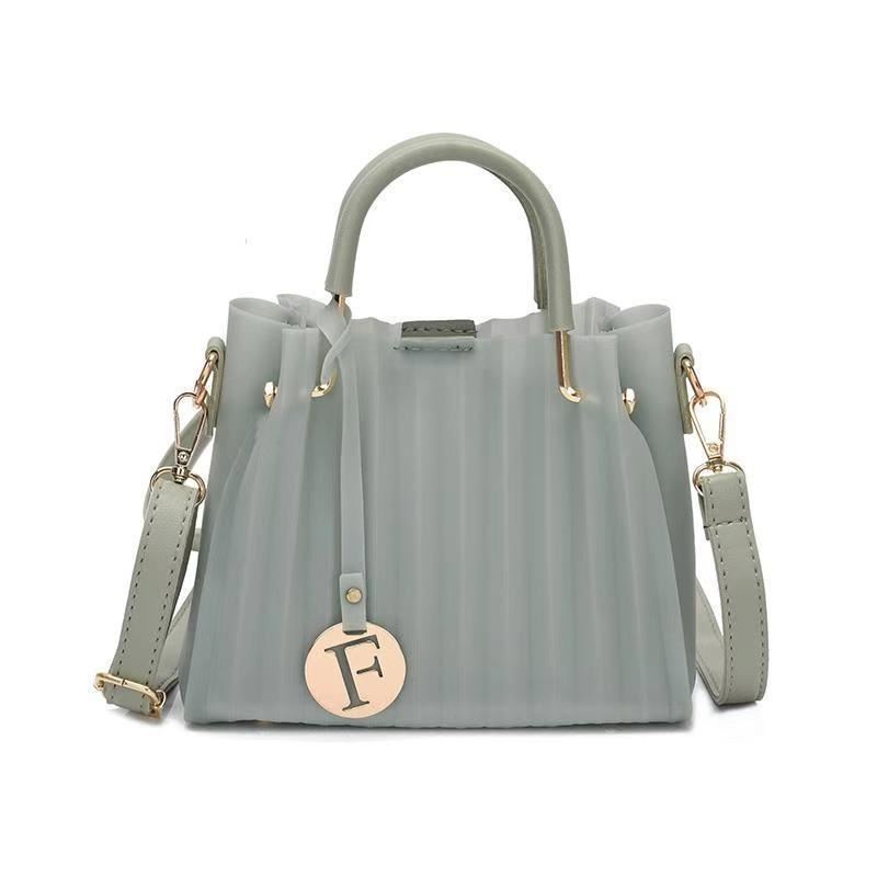 Bezallo Tas Pesta Wanita Elegan Hand Bag 2In1 Import Selempang Terbaru 2021 Kekinian Green B05741