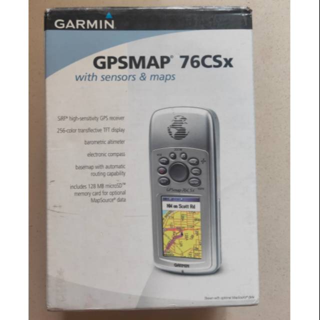 Gpsmap Gps Garmin 76csx Like New Murah Mulus Satelit mantap Sudah Peta indonesia
