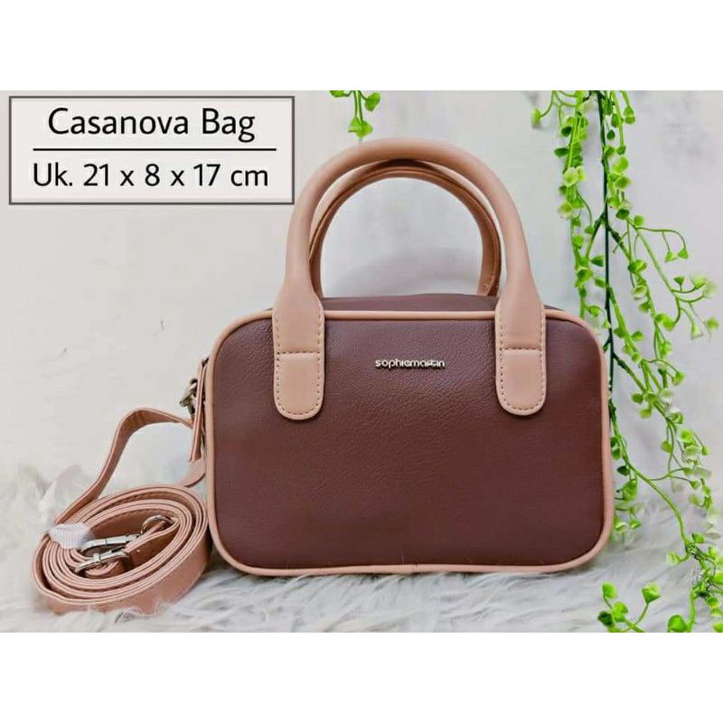 TAS CASANOVA SOPHIE PARIS MARTIN PROMO TAS SLEMPANG WANITA CASANOVA BAG SOPHIE CARDIOLA FLANTYNA ZAT