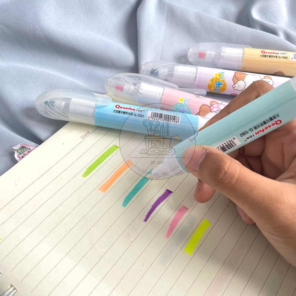 

STABILO BISA DIHAPUS SATU SISI STABILO GEMOY STABILO LUCU SATU SET ISI 6 PCS STABIL GENDUT