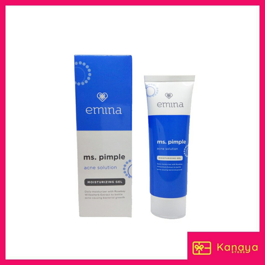 (BISA COD) Emina Ms. Pimple Acne Solution Moisturizing Gel