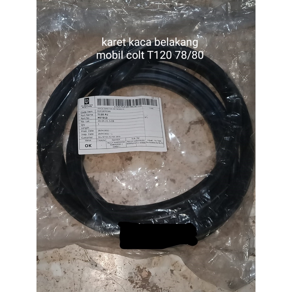 Karet Kaca belakang Mobil ColT T120 78/80