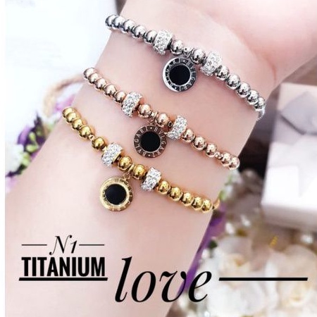 Titanium gelang wanita a133