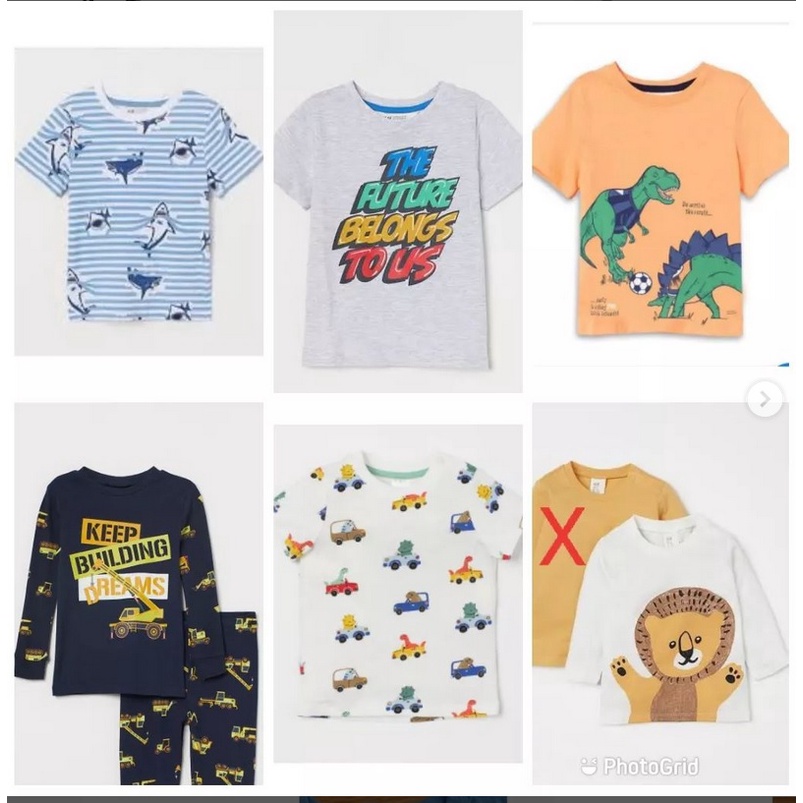 Kaos Anak Laki Laki HM