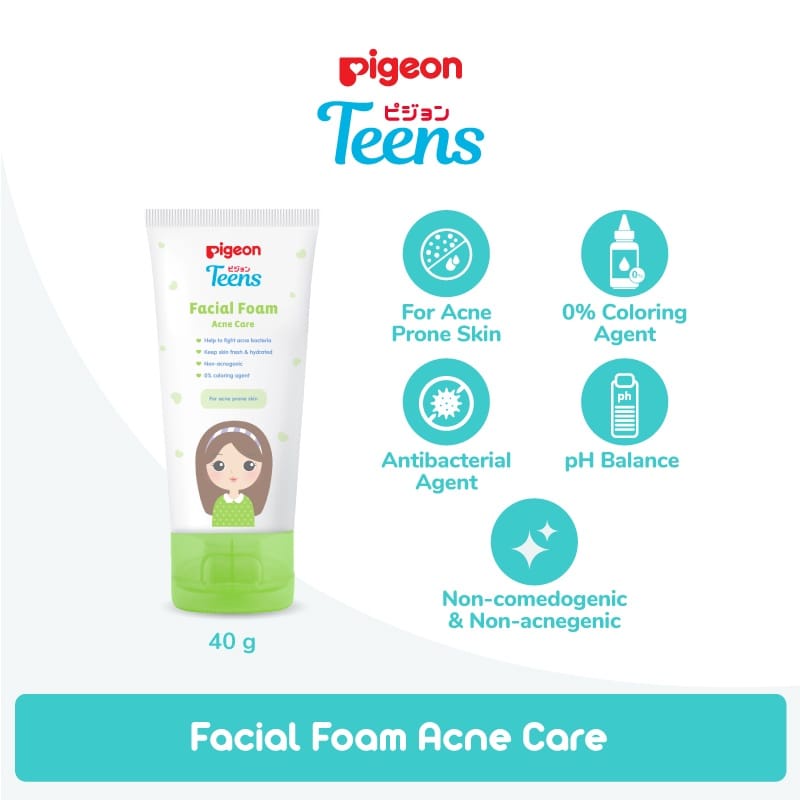 PIGEON Teens Facial Foam 40g 100g