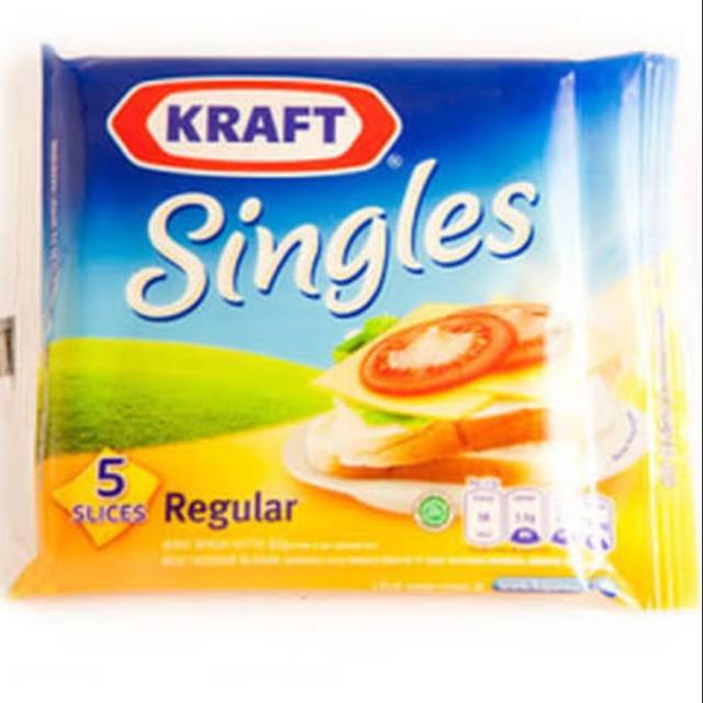 

Kraft singles slice keju 83 g/ 5 slc