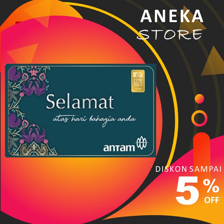 Gift Series Card Antam -Selamat