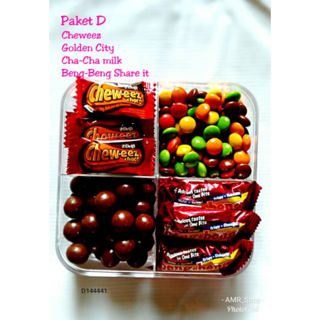 

Coklat Tray Sekat 4 Paket D
