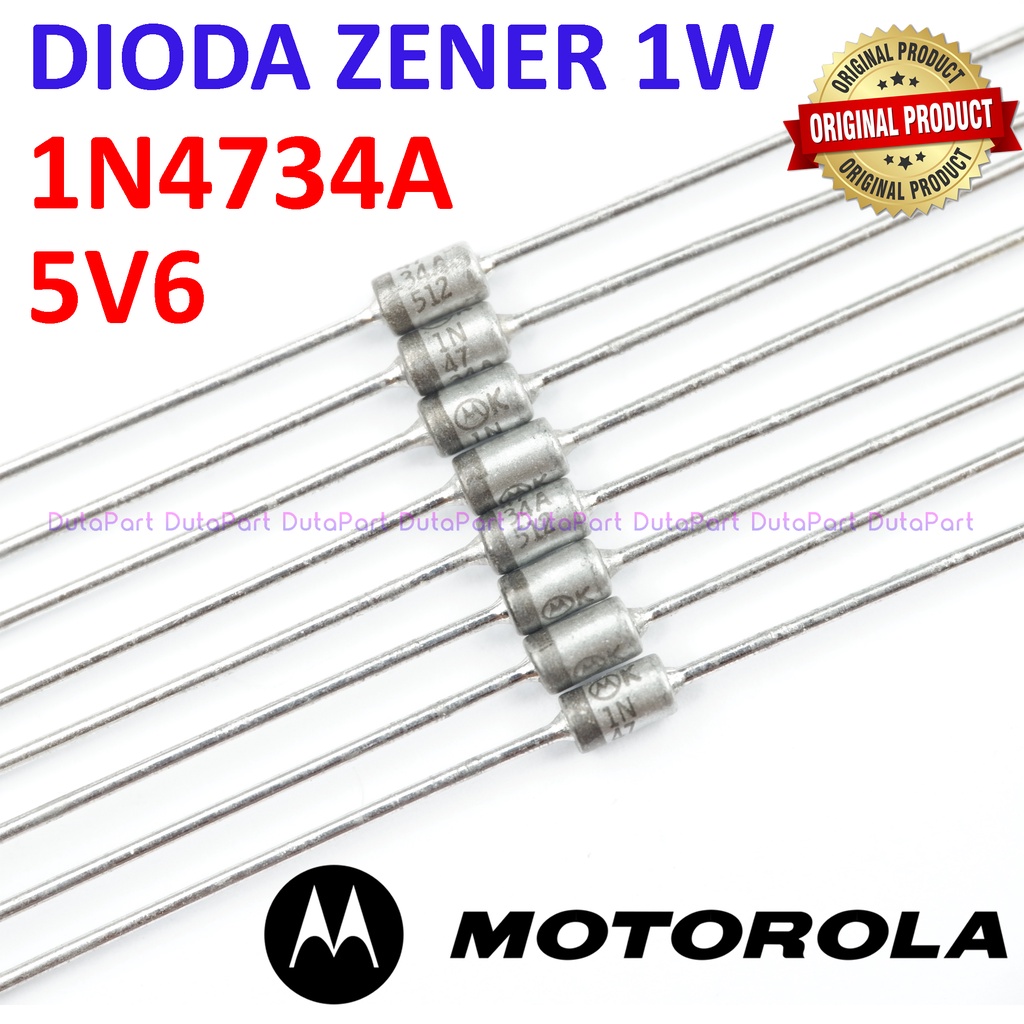 Dioda Zener 1N4734A 5V6 1W ORIGINAL MOTOROLA 1N4734 5.6V