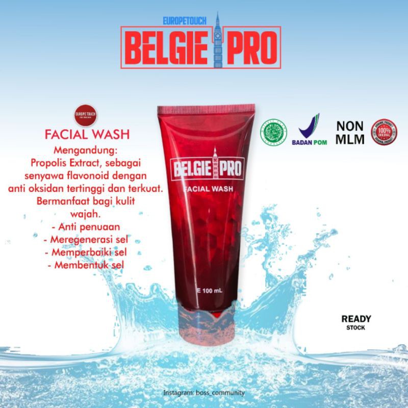 facial wash belgie pro