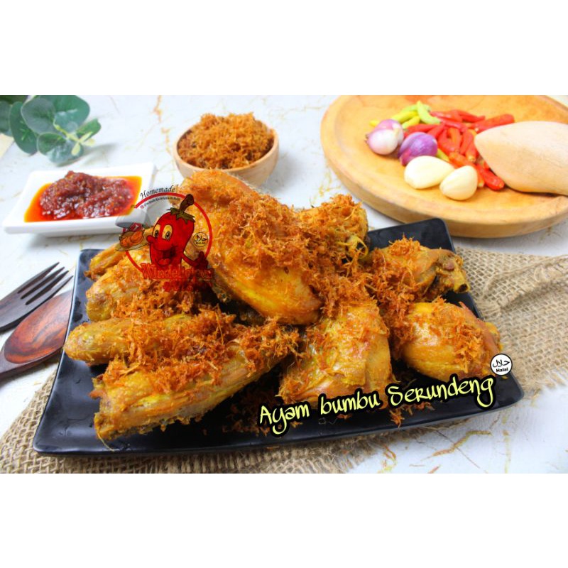 AYAM UNGKEP SRUNDENG 1 EKOR 8 POTONG