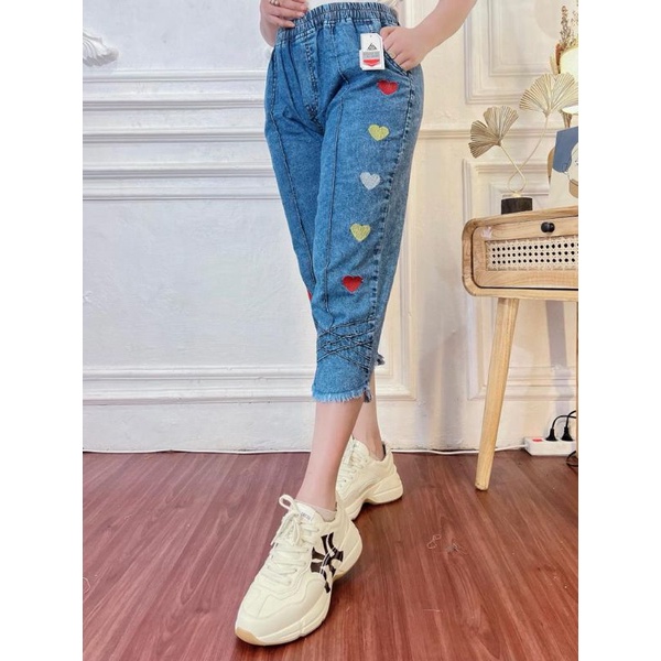 Celana jeans wanita Qiena pants Celana jeans 7/9 MRR FASHION