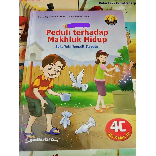 Buku Tematik Kelas 4 A-i SD k13 (Bekas) Yudhistira