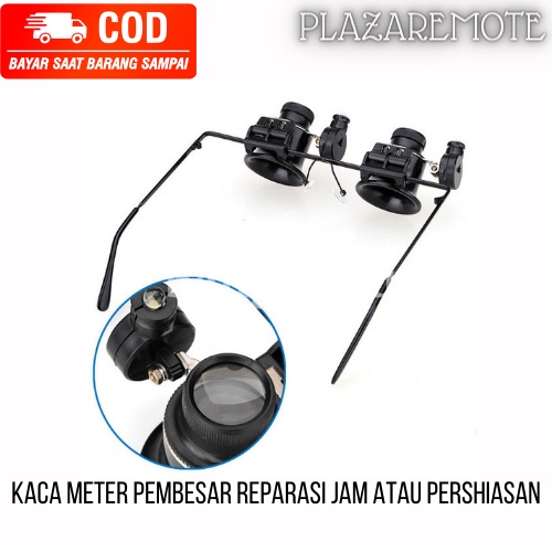 Kacamata LOOP Pembesar 20 X ALAT Reparasi Jam Tangan PERMATA DIAMOND Service Elektronik