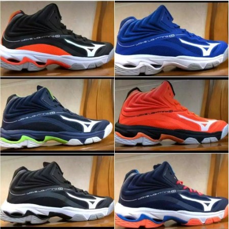 Sepatu IMPORT Mizuno Wave lightning z6 mid mizuno wlz 6 mid mizuno wlz 6 MID