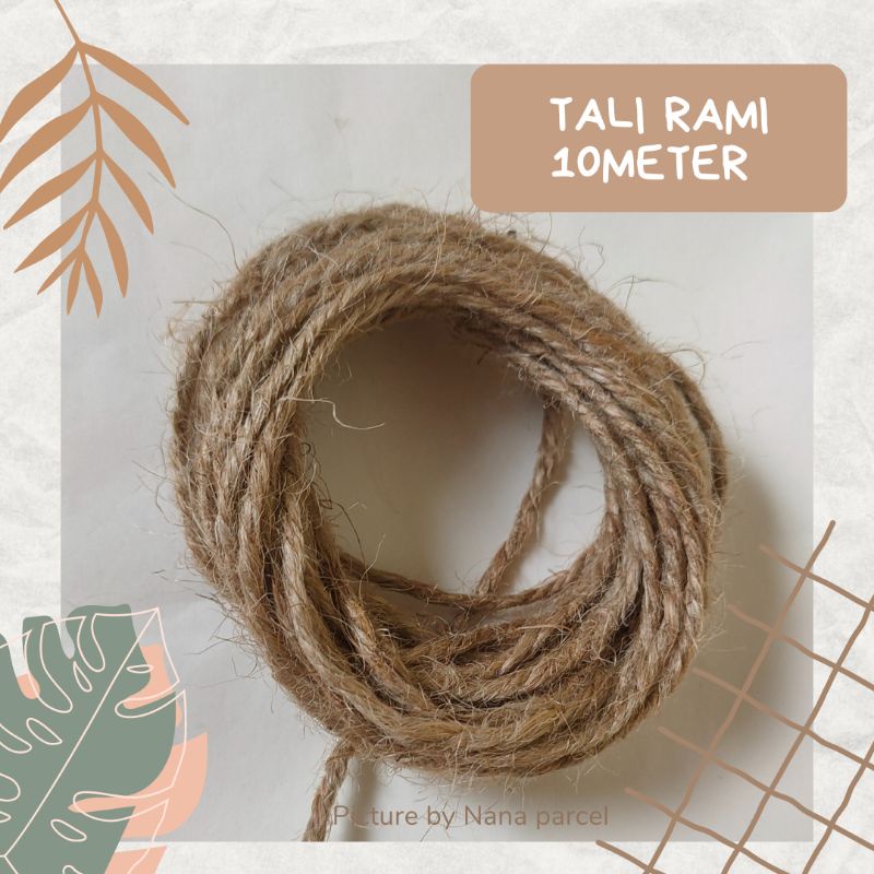 

TALI RAMI 10METER/TALI GONI 3PLY