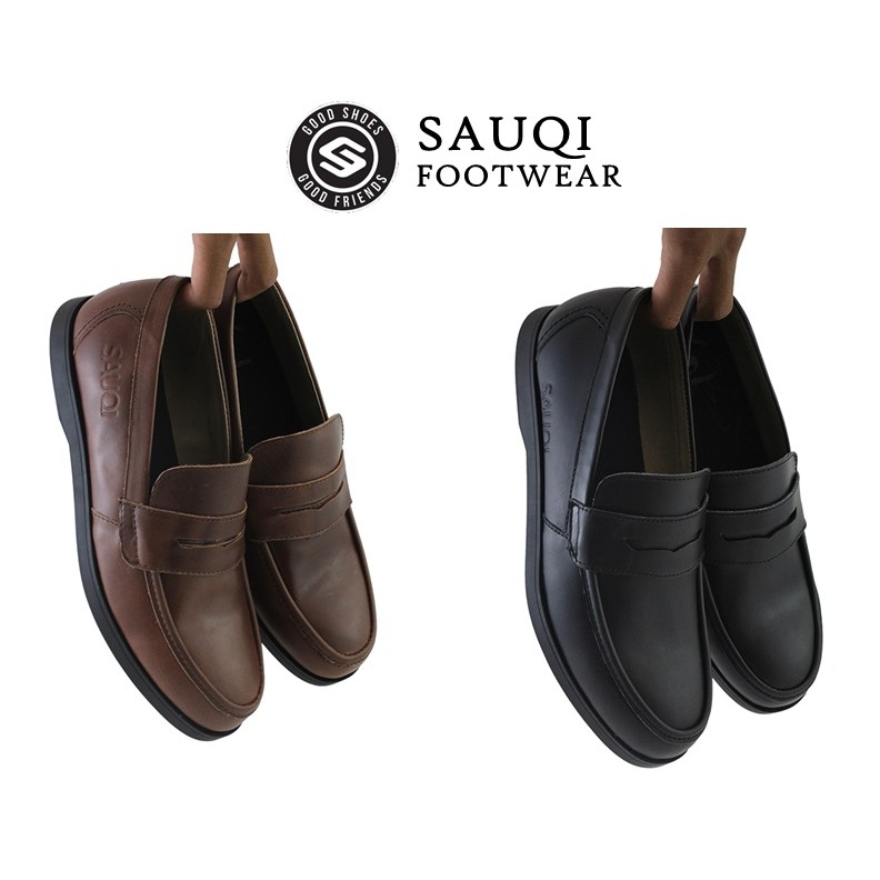 Sepatu Slop Pria Formal Kerja Kantor / SAUQI FOOTWEAR ORIGINAL
