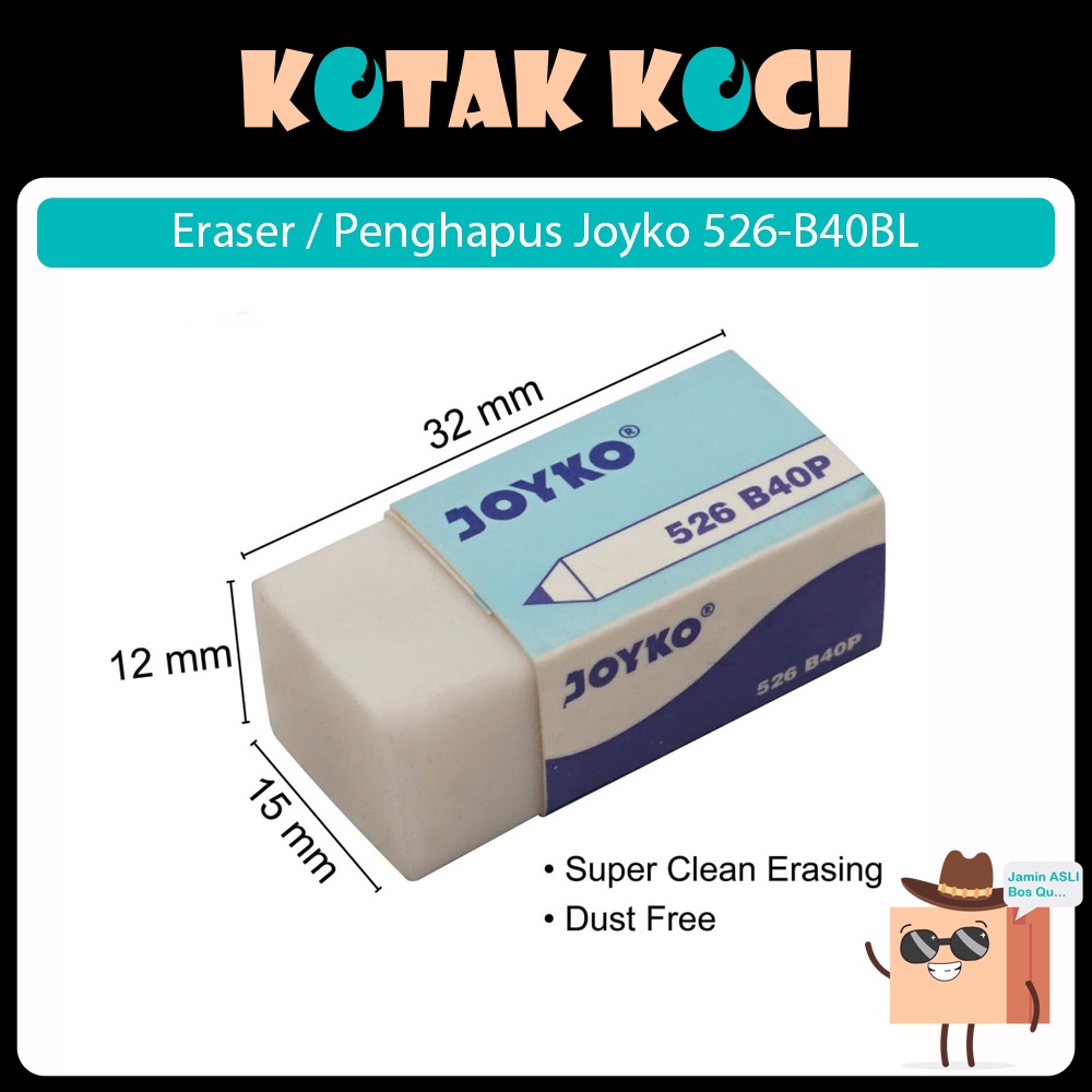 

Eraser / Penghapus Joyko 526-B40BL