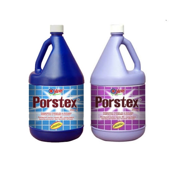 YURI PORSTEX PEMBERSIH TOILET KAMAR MANDI PORSELEN 2 LITER 2000 ML