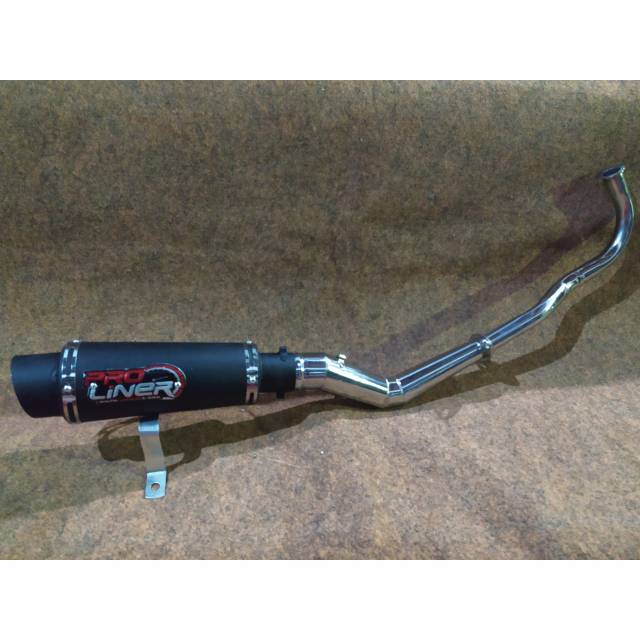 Knalpot racing proliner black vario 110 vario125