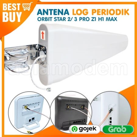 ANTENA LOG PERIODIK UNTUK MODEM HUAWEI B312, ORBIT STAR2, ORBIT PRO, ORBIT PRO 3, ORBIT PRO H1, TPLI