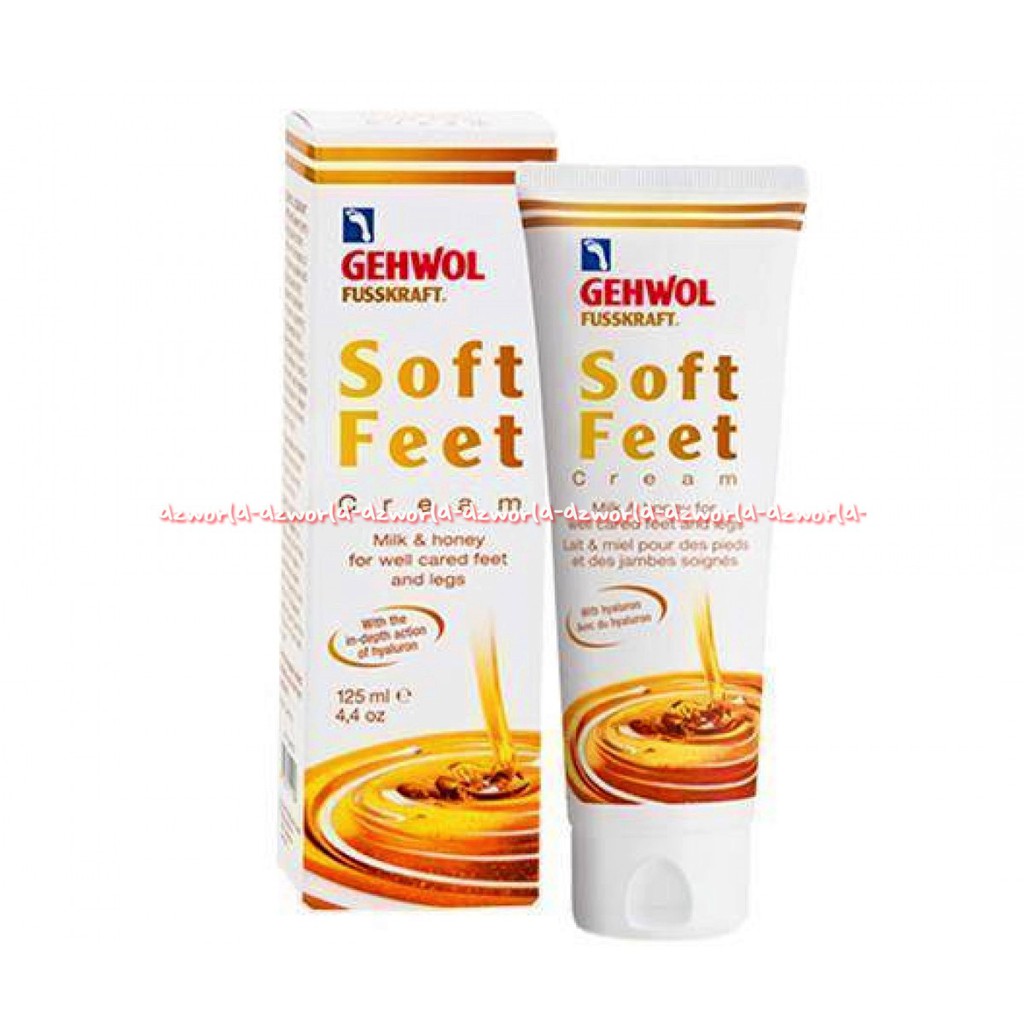 Gehwol Fusskart Soft Feet 125gr Cream Lembut Yang Baik Untuk Mengangkat Sel Kulit Mati Gehwoll