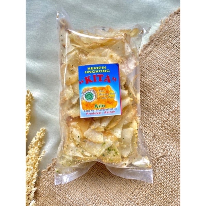 KERIPIK SINGKON DAUN PURUT KITA | CEMILAN GURIH