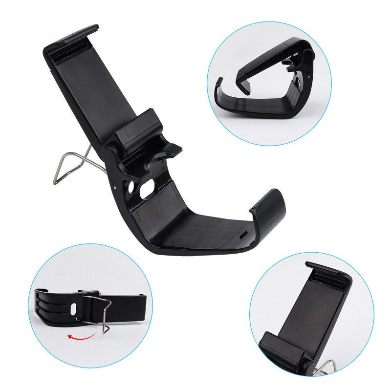 Btsg Adjustable Controller Phone Mount Seri forXbox Gamepad Controller Holder Dapat Dilipat Holder