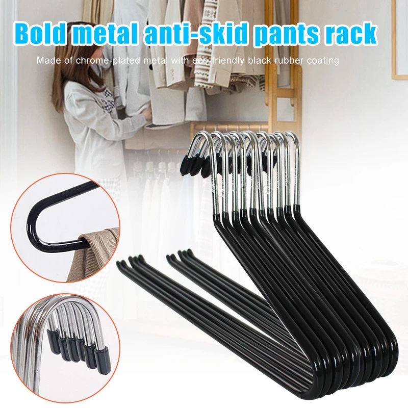 Rak Hanger Pengering Pakaian Bentuk Z Bahan Metal Seamless Anti slip