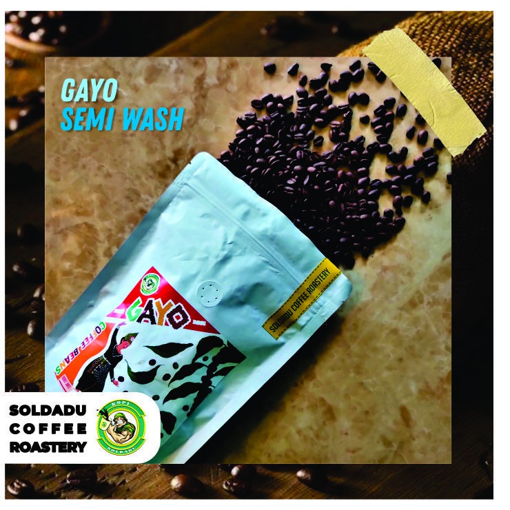 

Biji Kopi Arabika Gayo Semi wash - Roast Bean