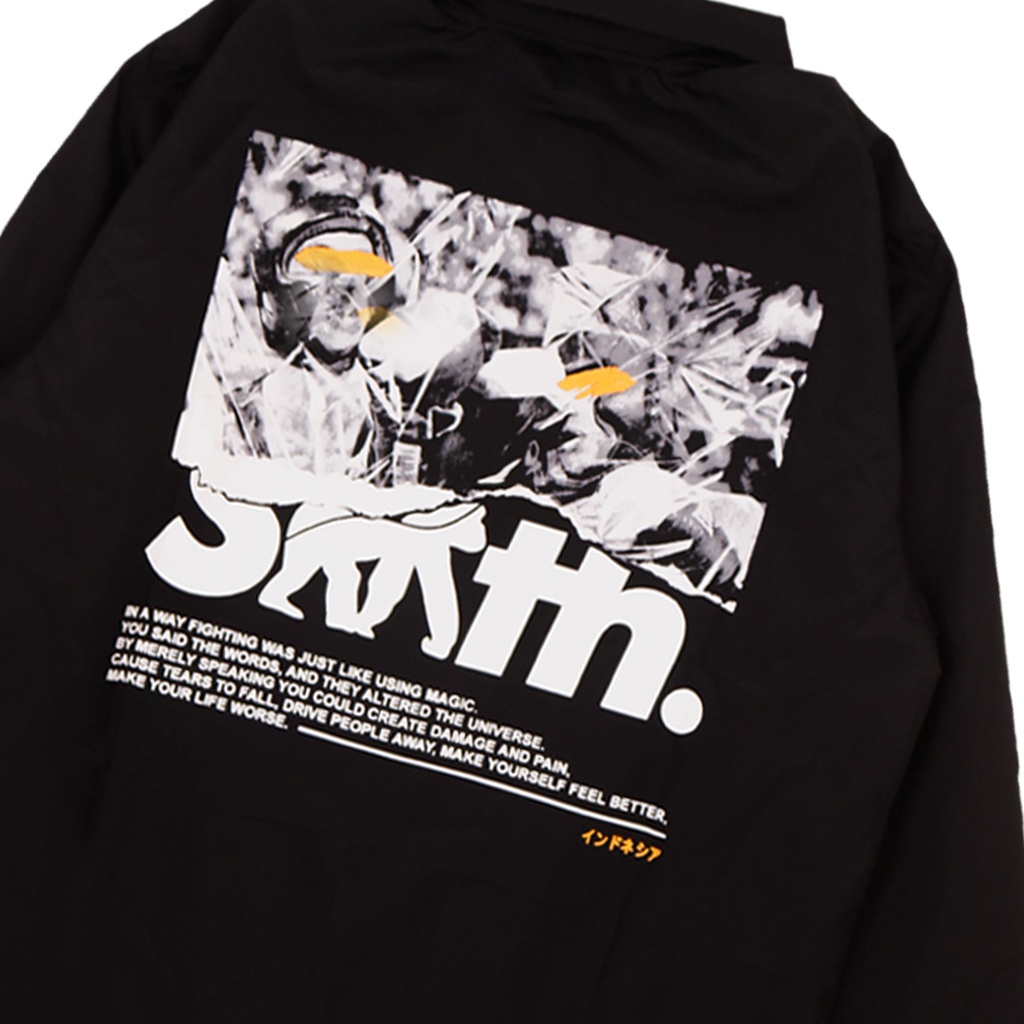 Jaket Smith - House of Smith Coach Jacket - Co Nf Black - Jaket Smith - jaket Smith pria