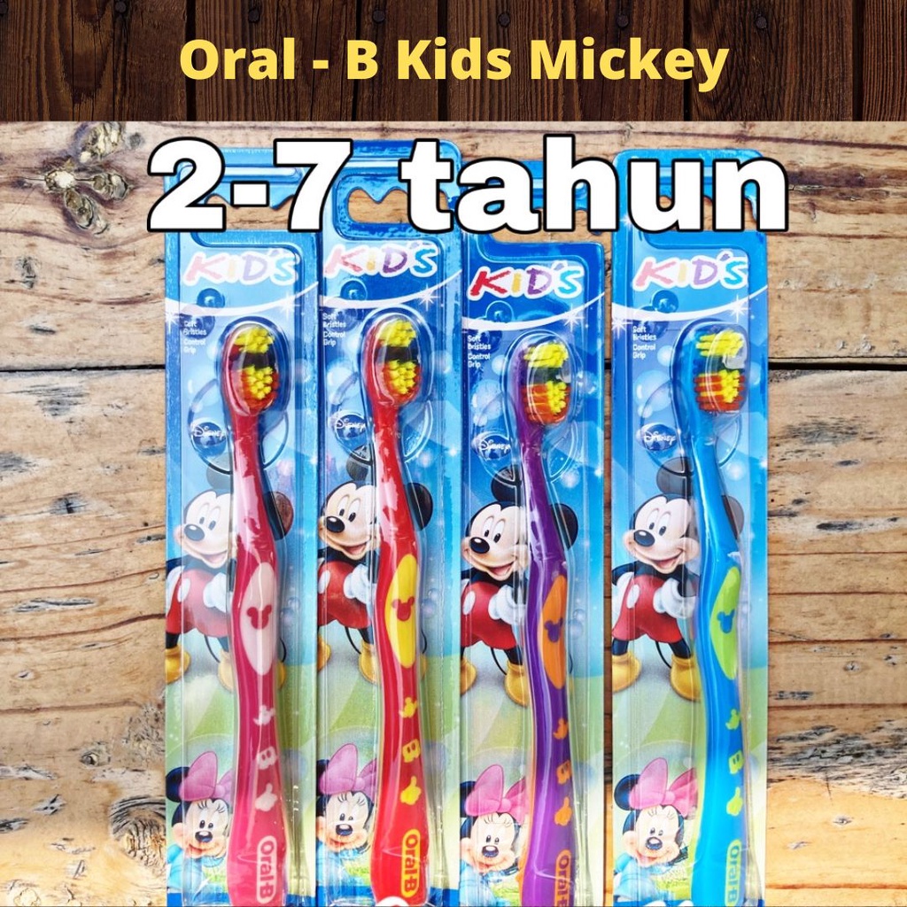[Lailaiorire]  Oral-B Tooth brush Toothbrush Kids Stage 1 / 2 / 3 / 4 - Sikat Gigi Anak