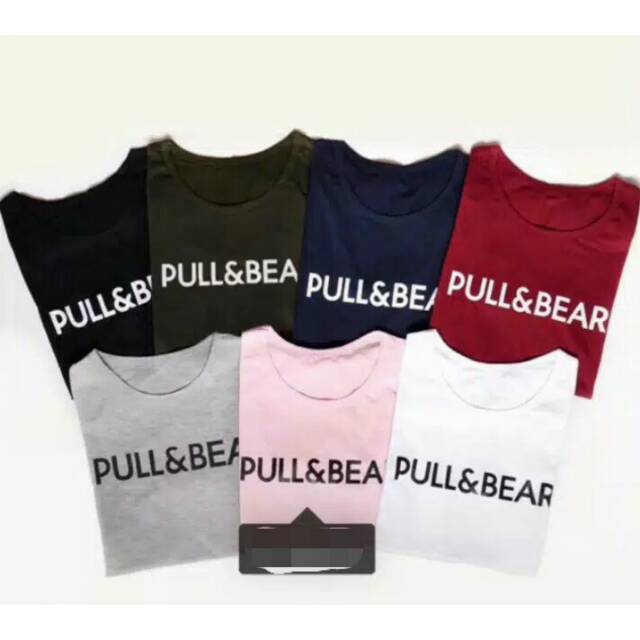 PULL AND BEAR - PULL & BEAR KAOS TSHIRT BAJU PULL N BEAR