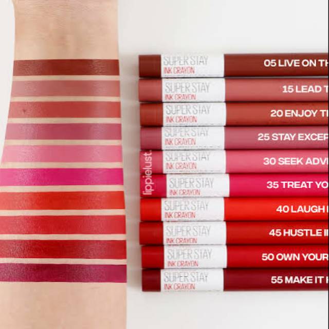 Crayon lipstick matte maybelline