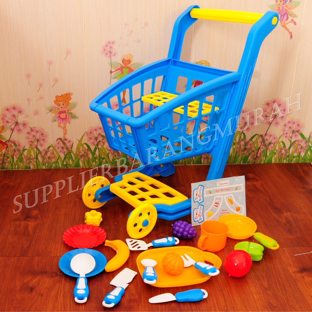Mainan Trolly Swalayan Tebal HM0196
