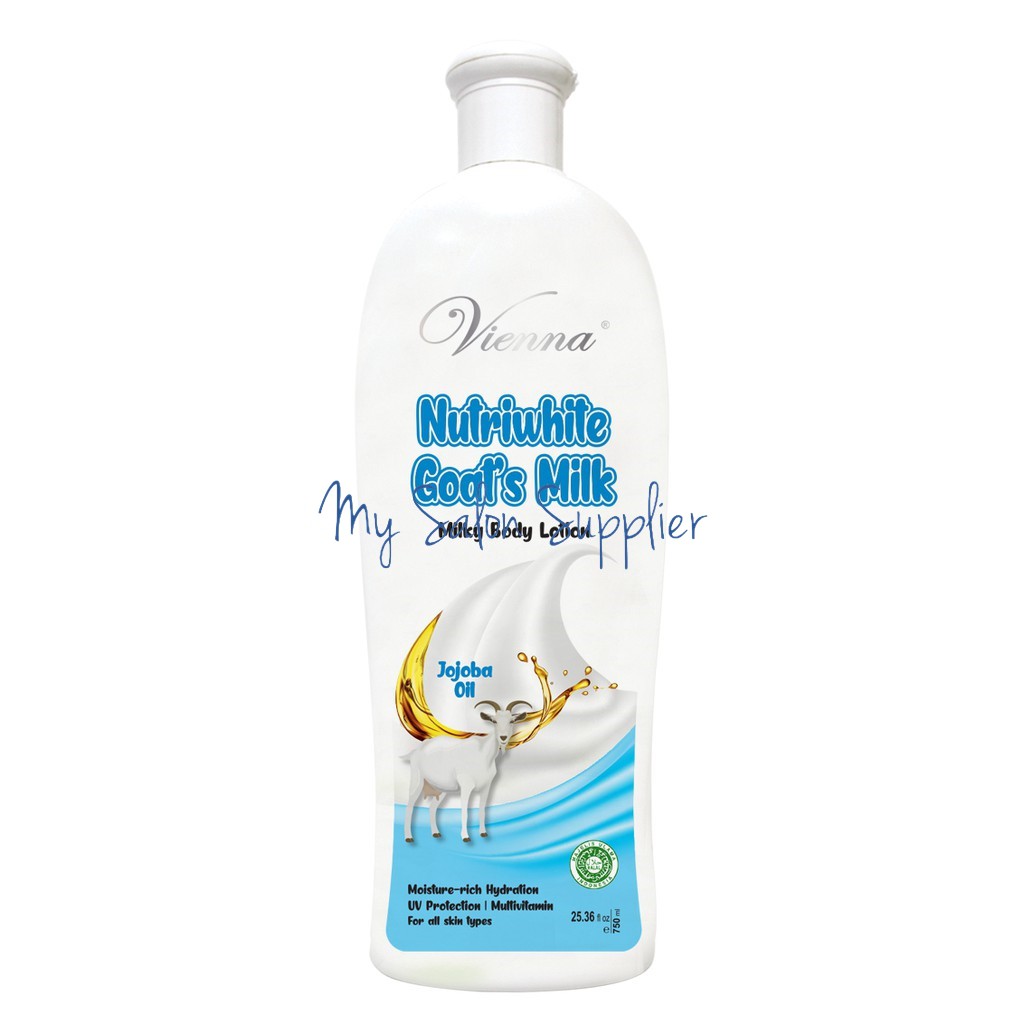 Vienna Whitening Goat's Milk Milky Body Lotion 750ml