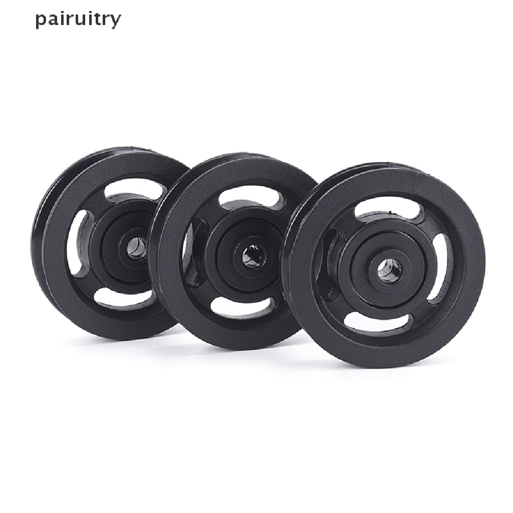 Roda Katrol Kabel Warna Hitam Ukuran 90mm Untuk Peralatan gym