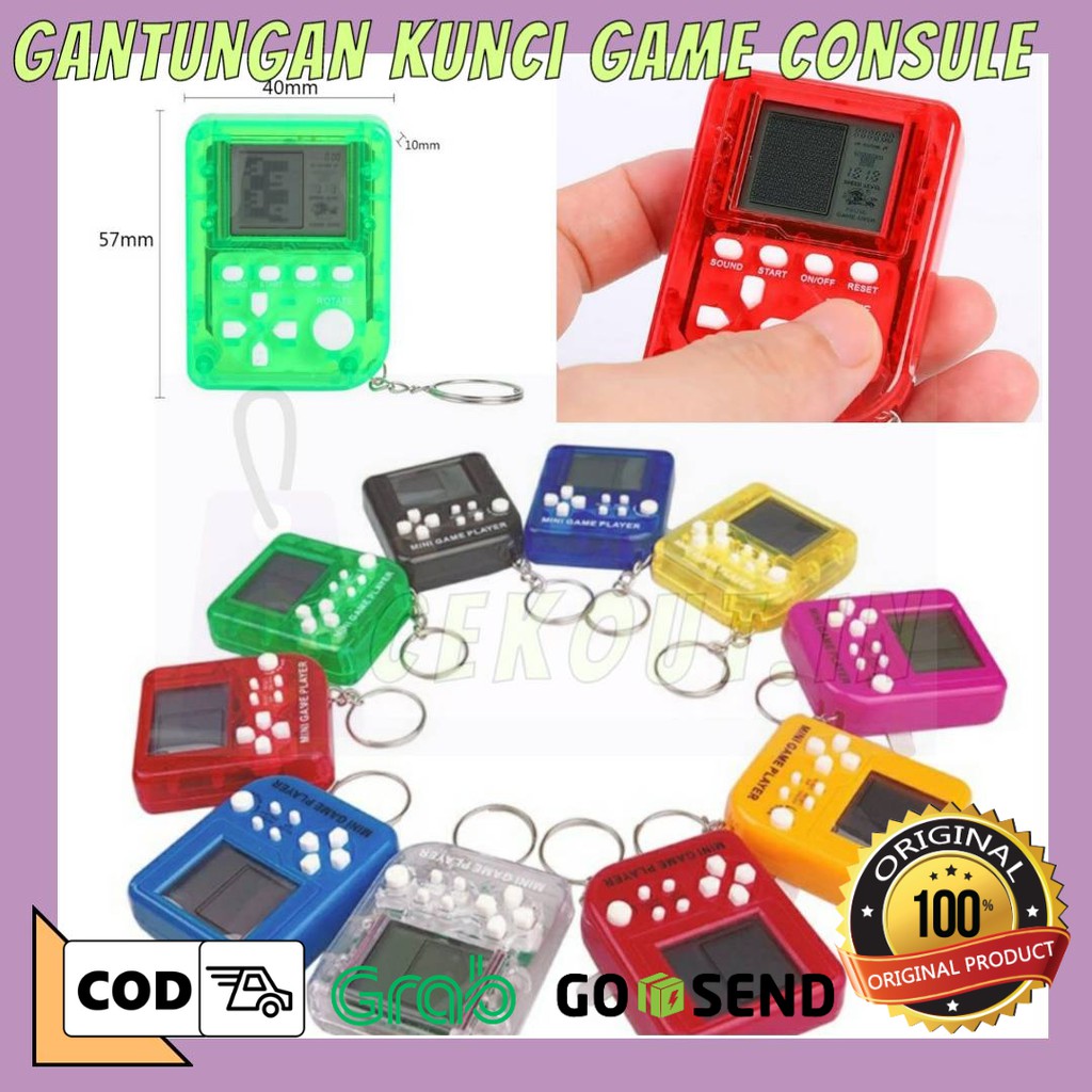 Gantungan kunci / KeyChain Game Box Classic Retro Game Console 26 in 1 New