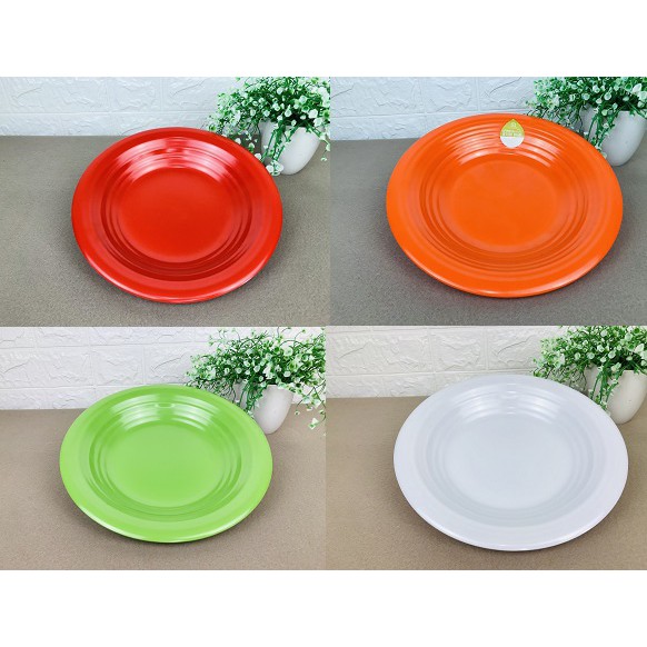 Ifiancy Piring Makan Ulir Melamin 10 Inch 2310