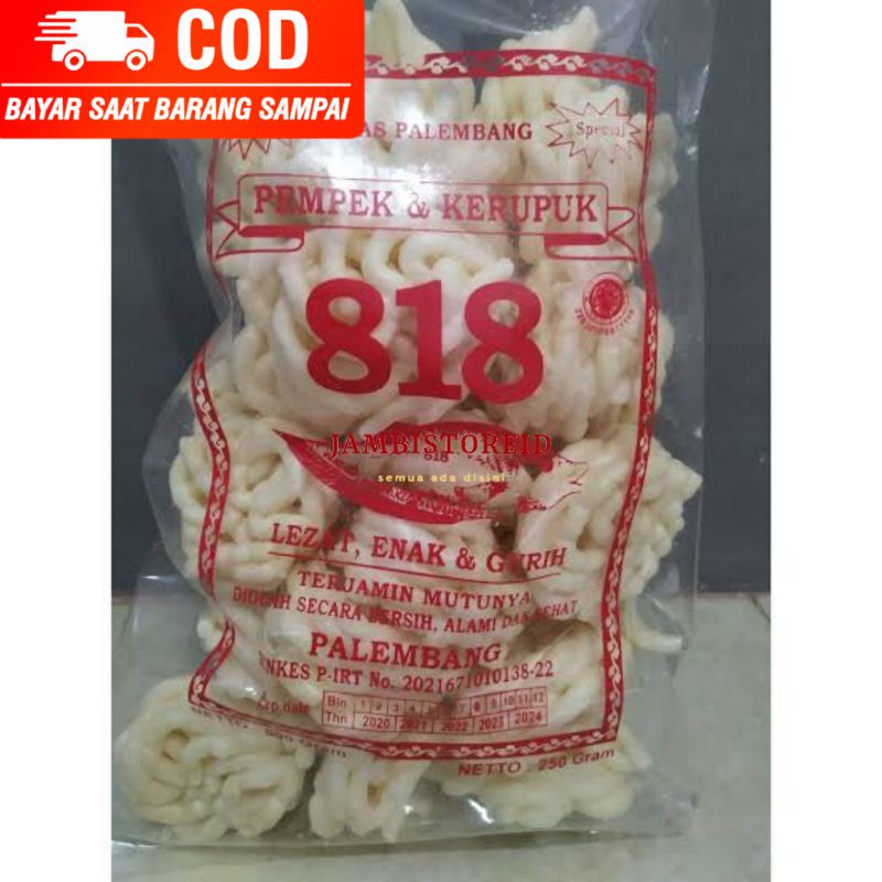 

(JAMBISTOREID) Kerupuk Krupuk Palembang 818 Keriting Bulat Kecil Jambi 250 gram Oleh-Oleh Makanan Snack Cemilan Camilan Jajanan Jambi