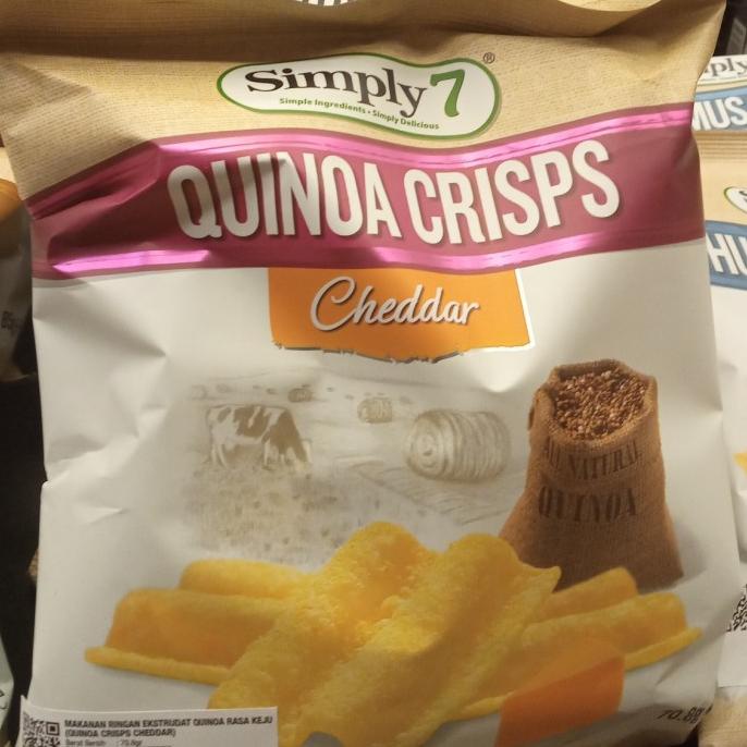 

_^_^_^] SIMPLY7 QUINOA CHIPS CHEDDAR 70,8 gr