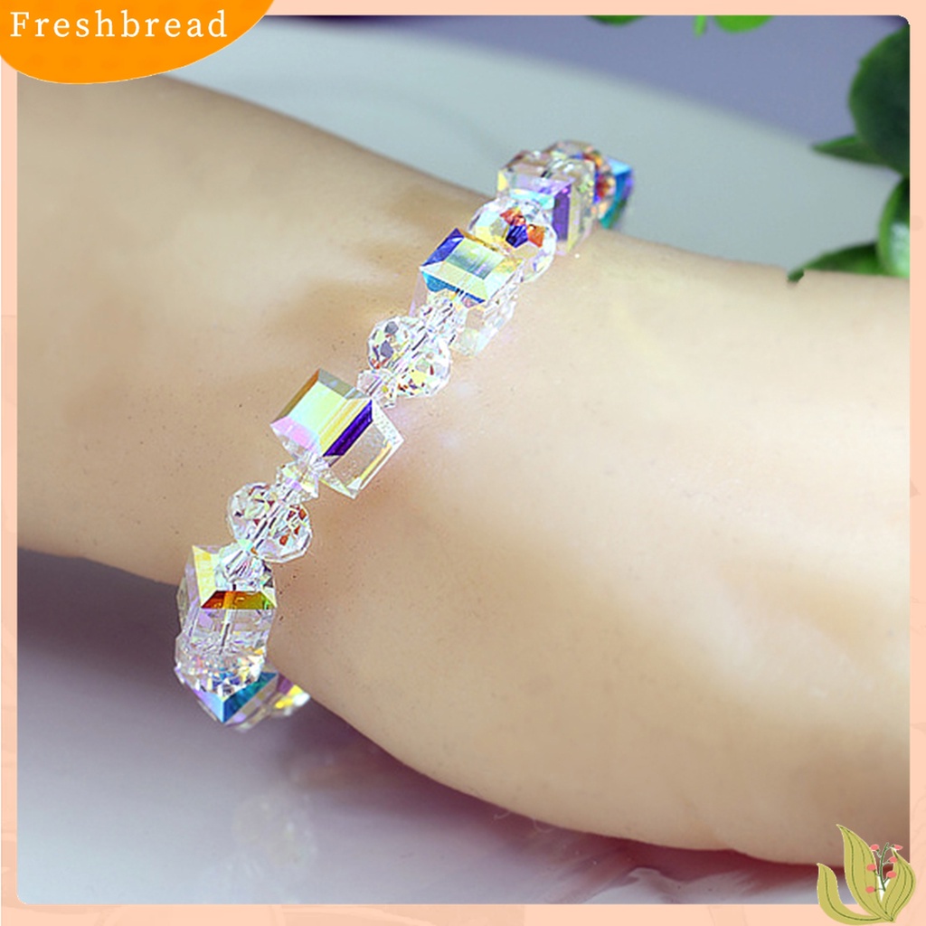 Terlaris Bracelet Chain Delicate Beautiful Decorative Artificial Crystal Bangle for Girl