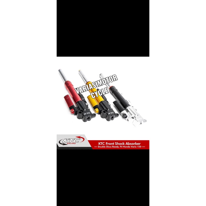 SHOCK DEPAN KTC RACING VARIO 125 VARIO 150 BEAT SCOOPY SUSPENSION ORIGINAL KTC