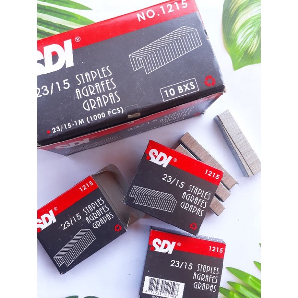 

SDI Staples No 1215 Refill Isi Ulang Stapler 23/15