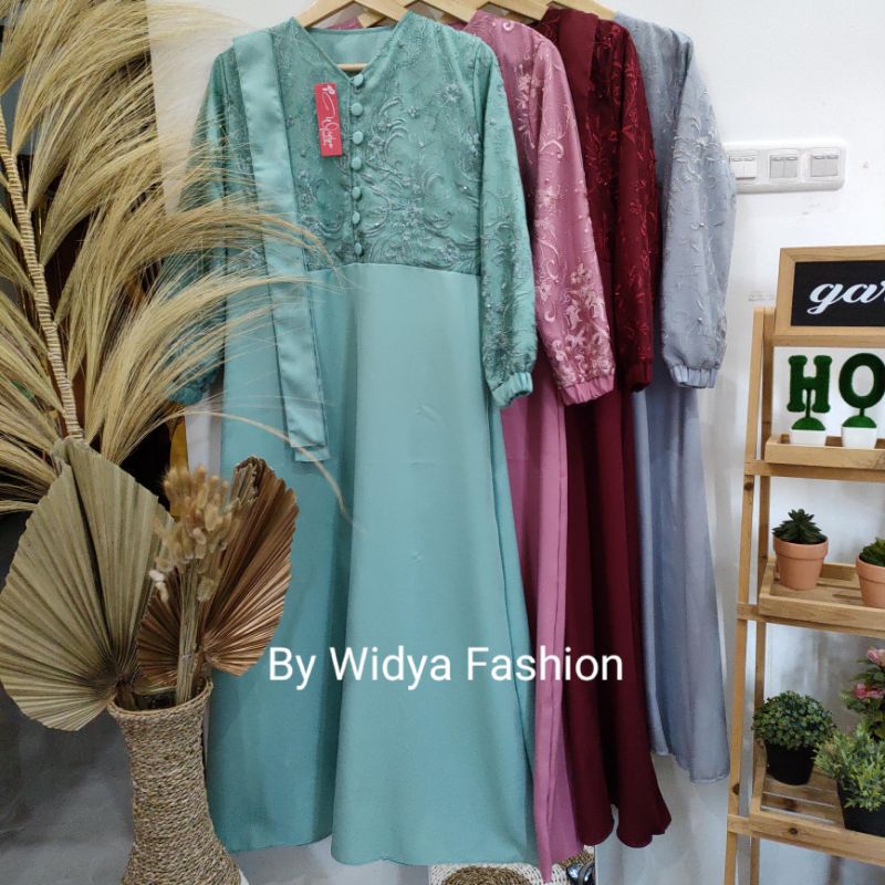 Gamis Flora Dress / Gamis barukat Gelitter Tille Bordel Mutiara / Gamis Wanita barukat Pesta lebaran Kondangan Terbaru / Gamis Wanita Muslin / Long Dress / Dress Maxi Barukat / Gamis Midi Barukat / Tunik Midi Barukat Tebaru Termurah / COD